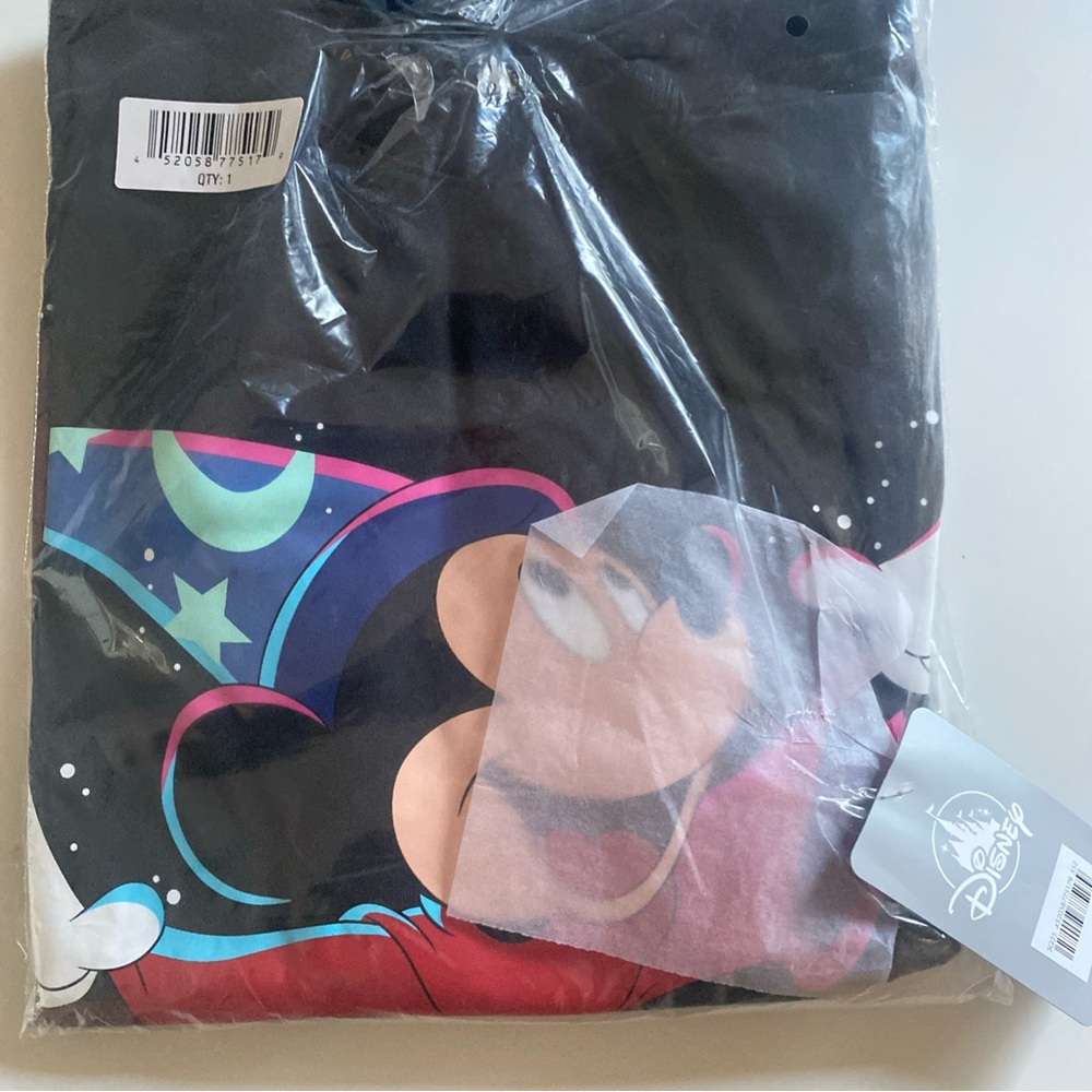70th anniversary Disney Black Graphic Tee